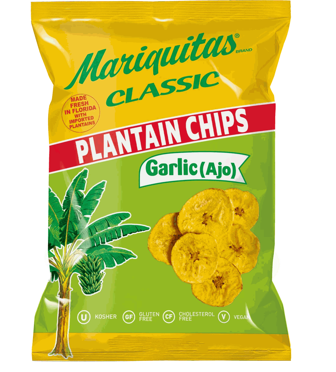 Garlic seasoned plantain chips