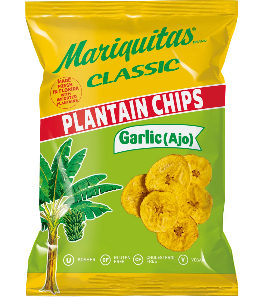 Garlic seasoned plantain chips
