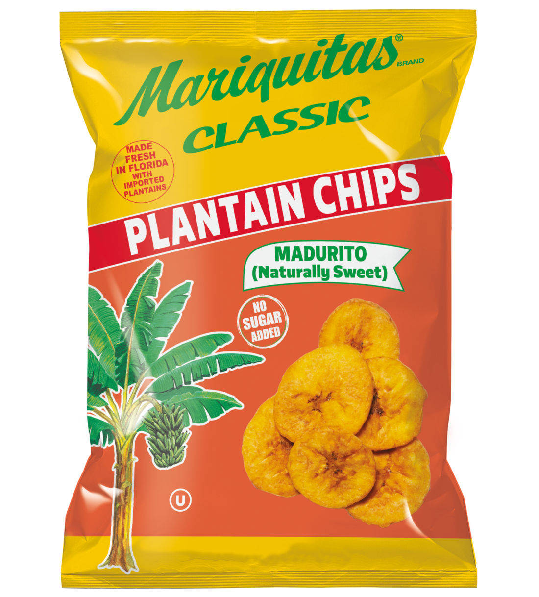 Madurito Naturally Sweet plantain chips