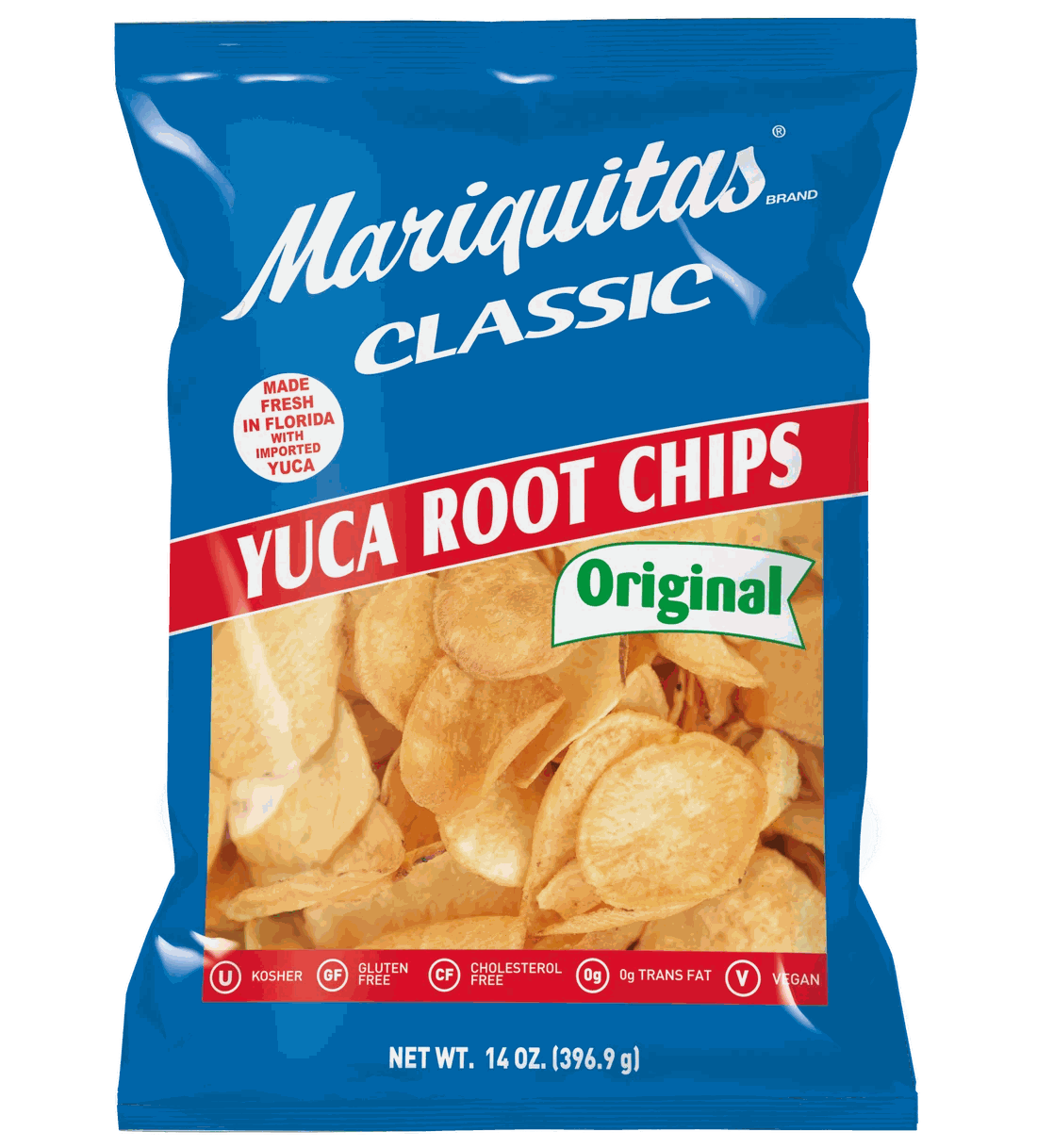 Original Salted yuca root chips