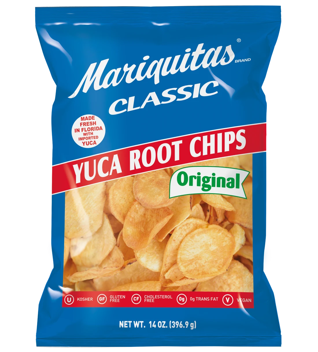Original Salted yuca root chips