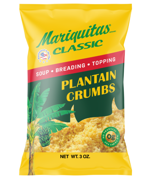 Mariquitas Cooking Crumbs and Soup packaging front side